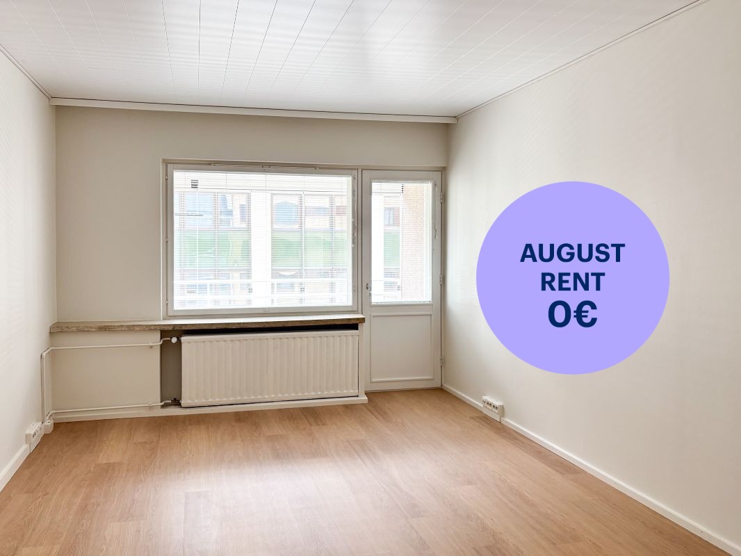 1-bedroom apartment, Tampere, Keskusta
