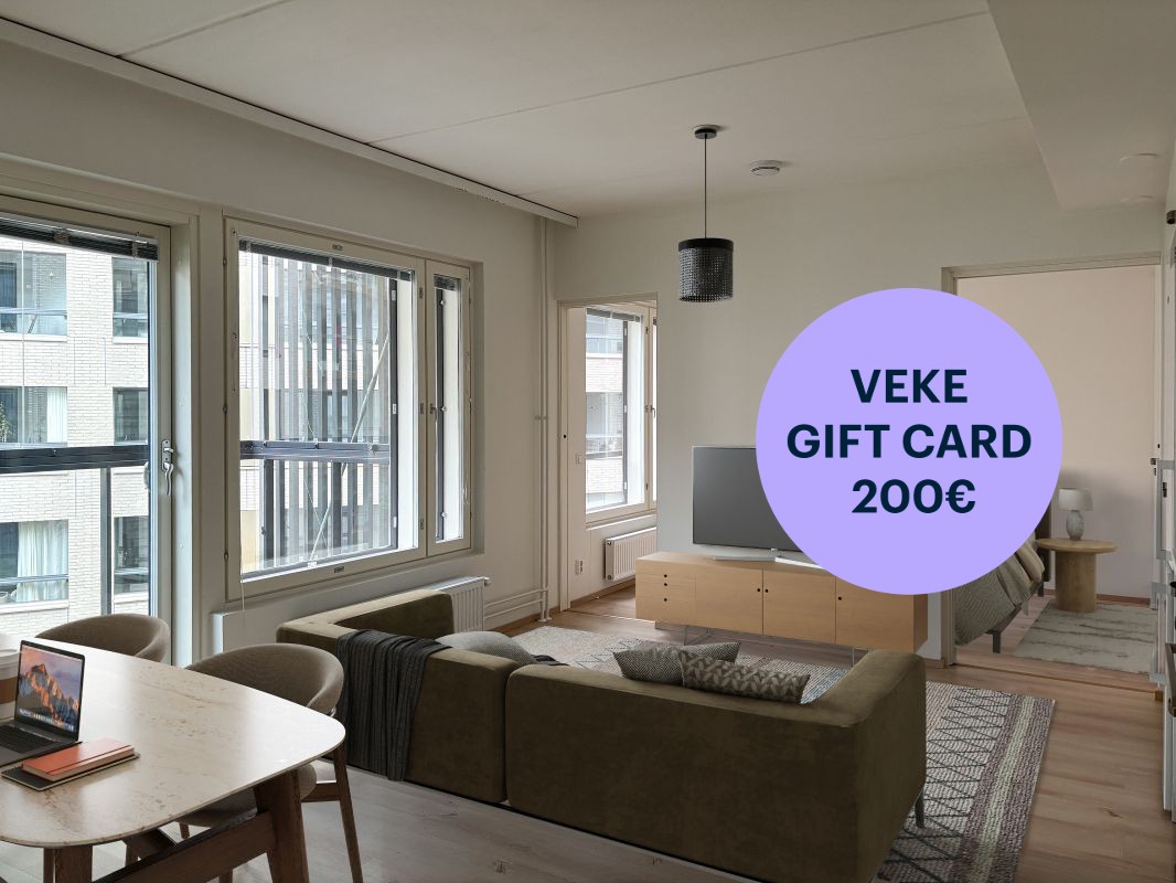 Virtuaalikalustettu - 1-bedroom apartment, Helsinki, Jätkäsaari
