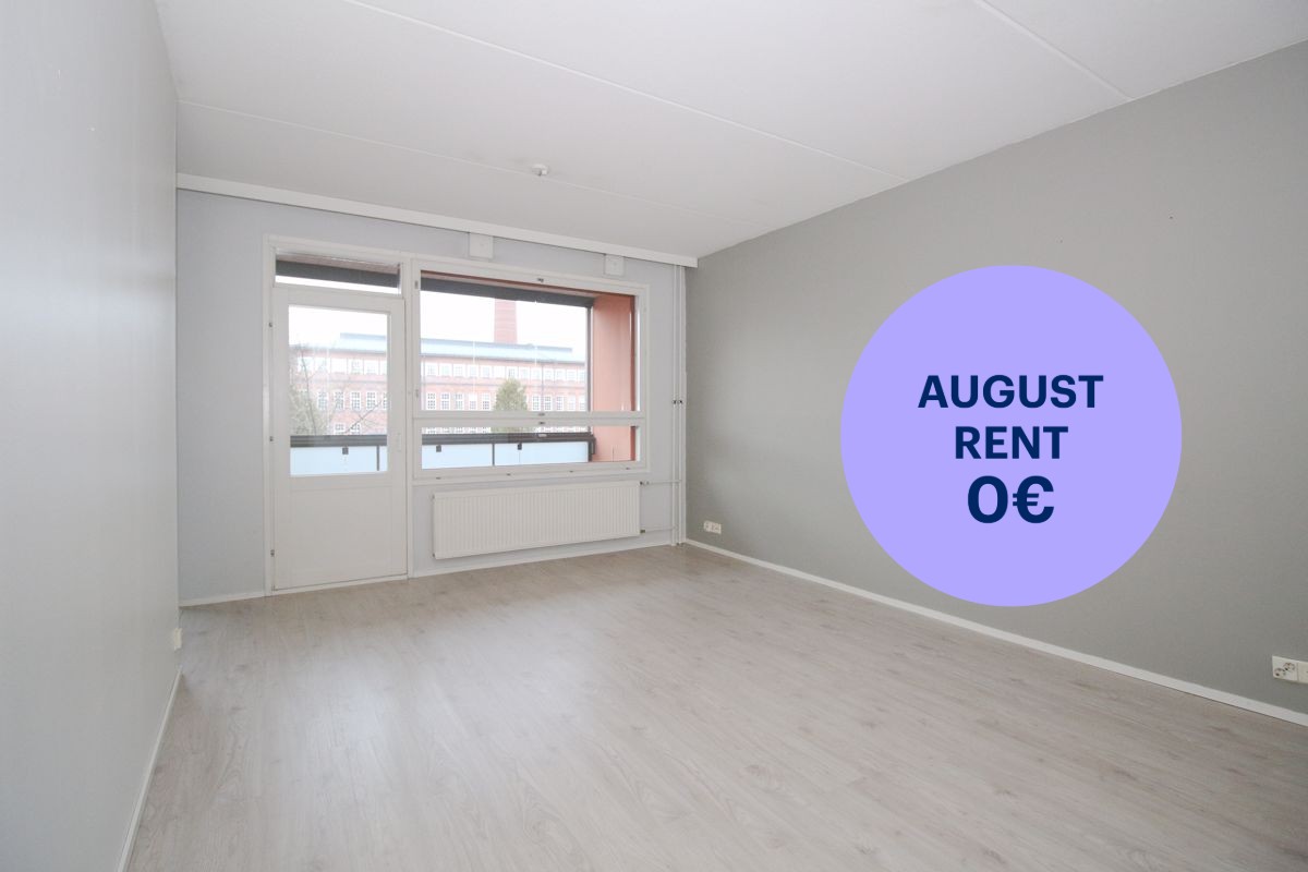 1-bedroom apartment, Jyväskylä, Lutakko