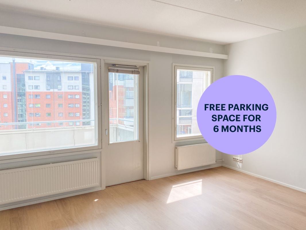 1-bedroom apartment, Turku, Martti