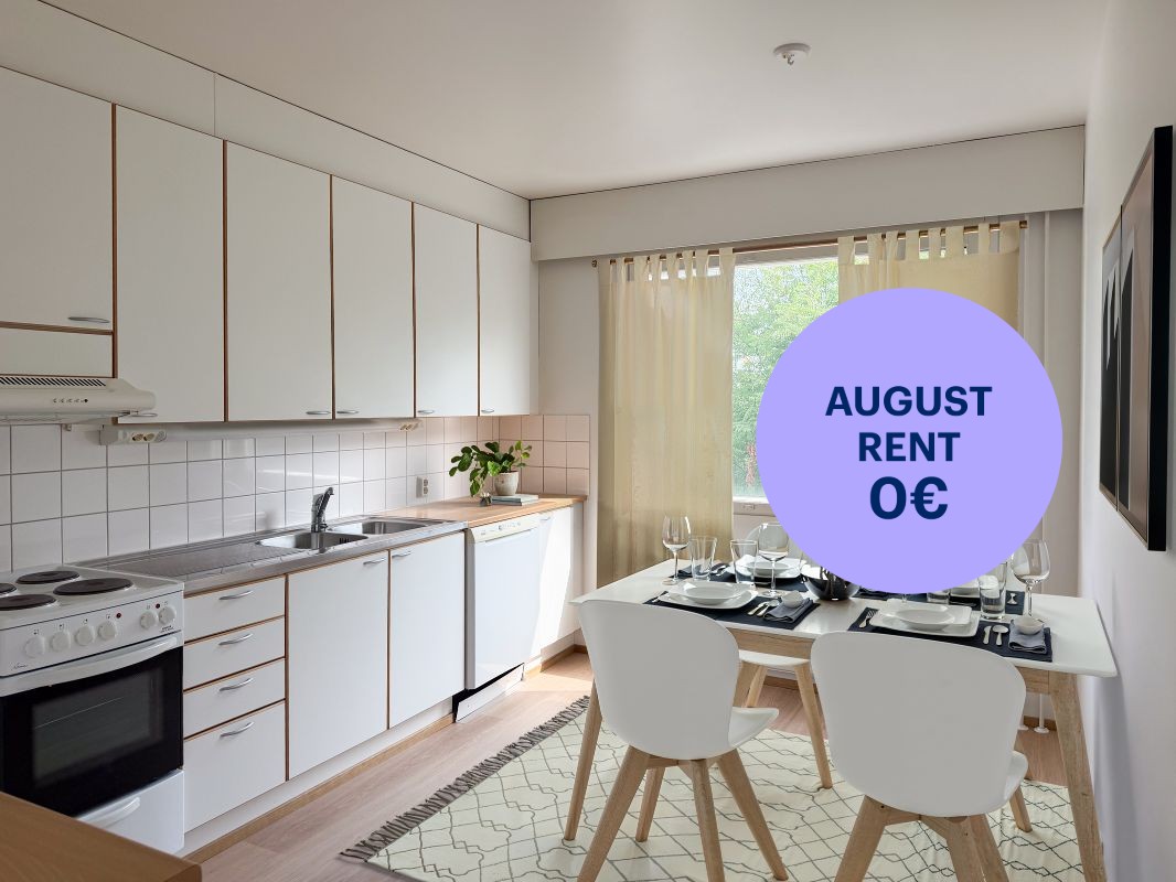 Virtuaalisisustettu - 1-bedroom apartment, Tampere, Lielahti