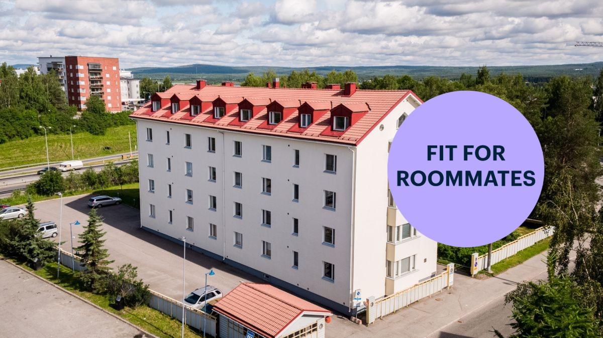 2 bedrooms, Rovaniemi, Keskusta
