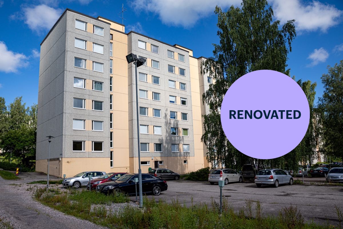 1-bedroom apartment, Lahti, Tonttila