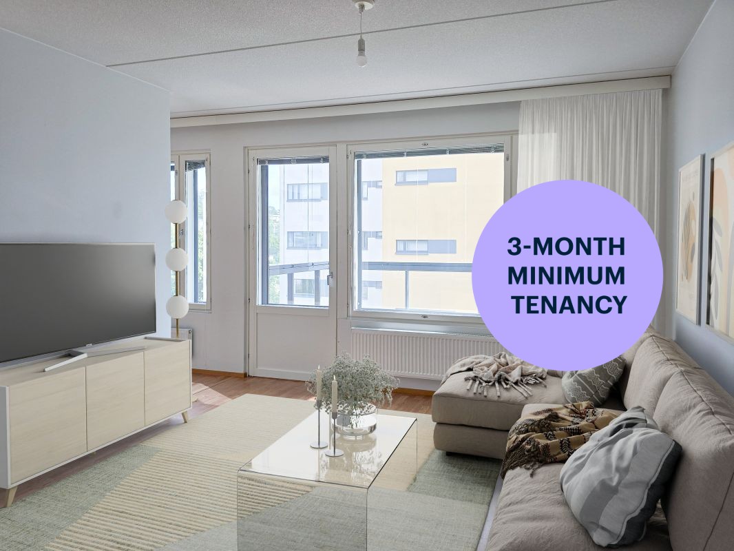Virtuaalikalustettu - 1-bedroom apartment, Järvenpää, Pajala