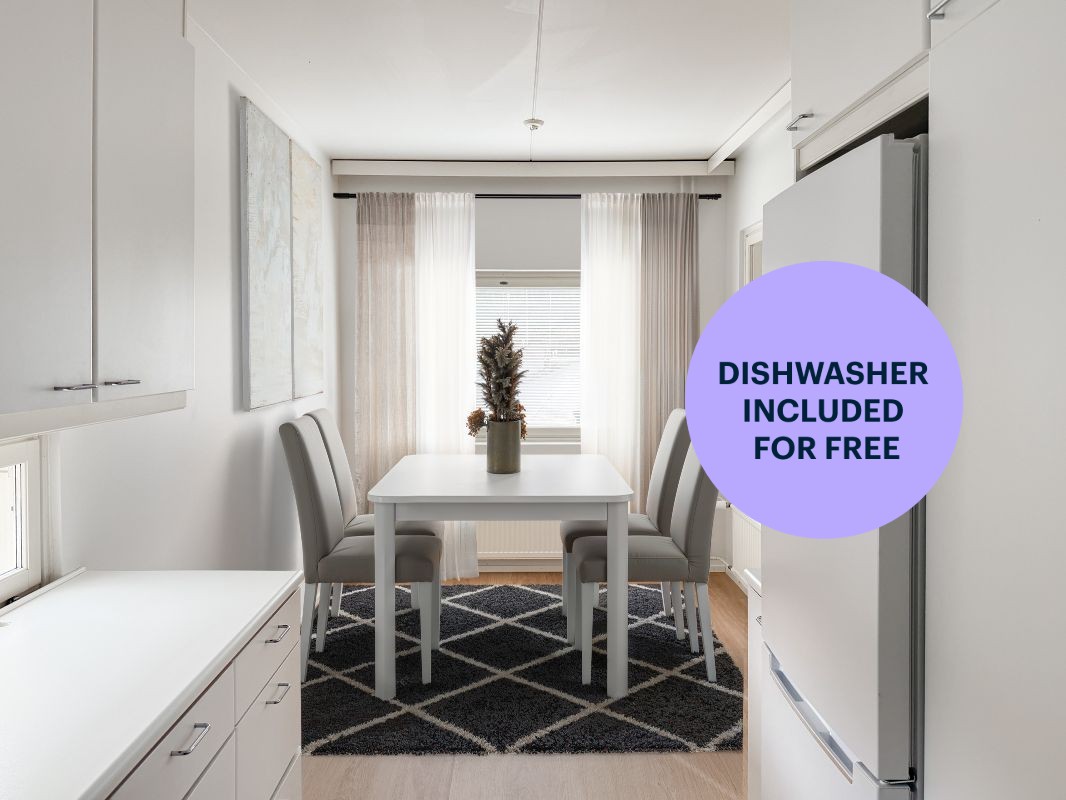 Virtuaalisisustettu - 1-bedroom apartment, Lahti, Ankkuri