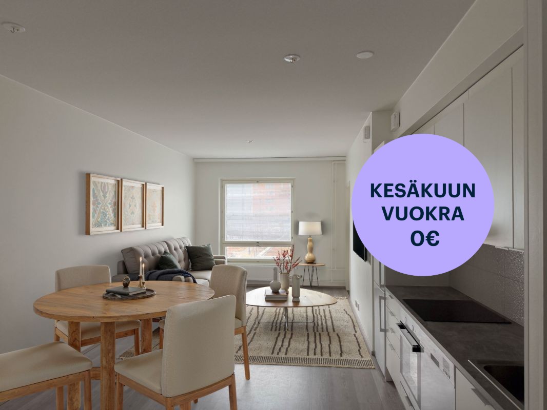 Virtuaalisisustettu - Kaksio, Tampere, Härmälänranta
