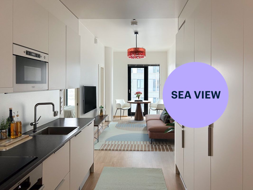 Virtuaalikalustettu - 1-bedroom apartment, Helsinki, Kalasatama