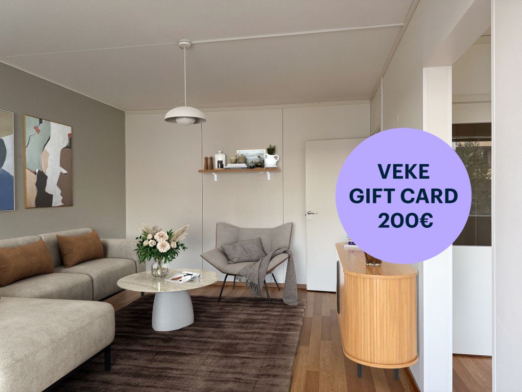 Virtuaalikalustettu - 1-bedroom apartment, Järvenpää, Pajala