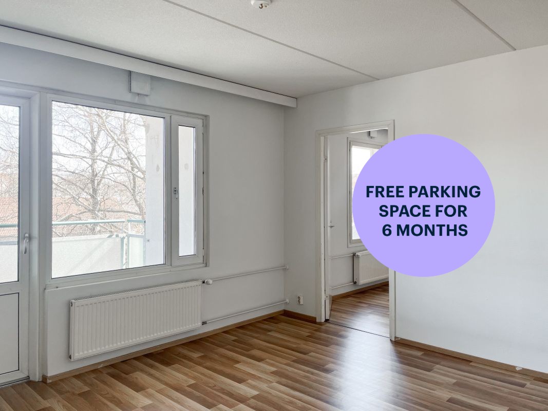 1-bedroom apartment, Turku, Martti