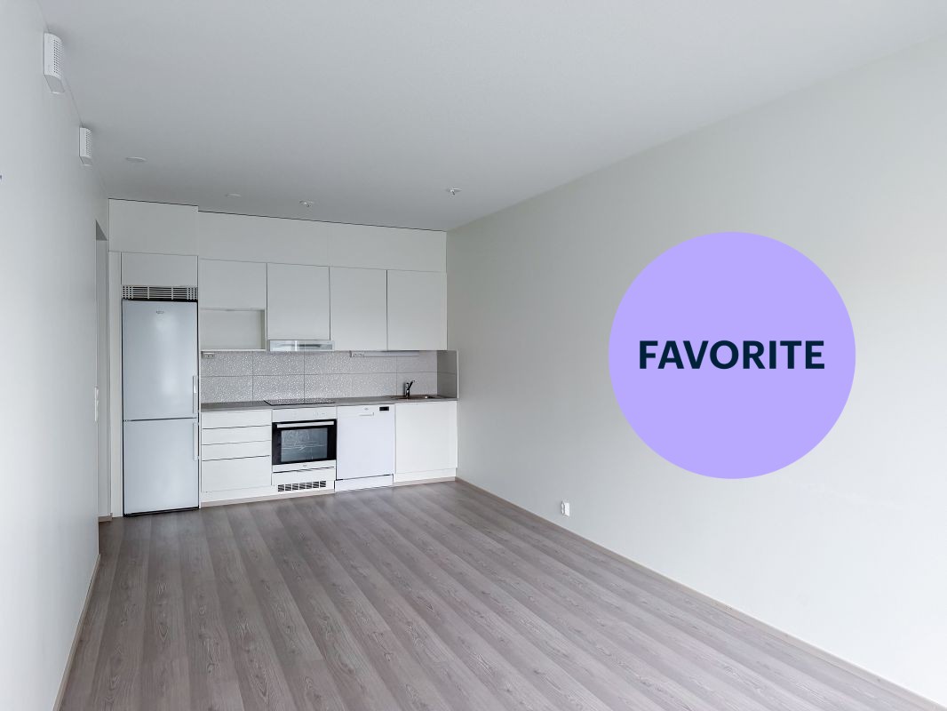 1-bedroom apartment, Tampere, Härmälänranta