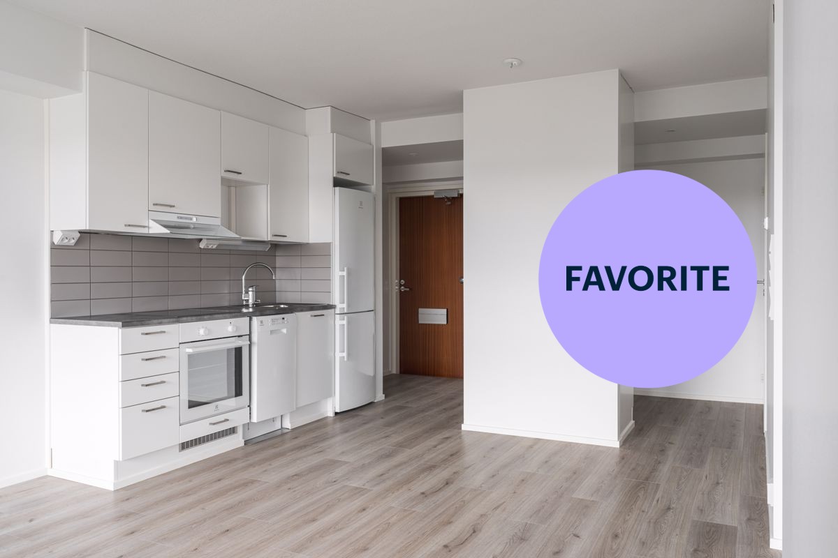 1-bedroom apartment, Turku, Keskusta