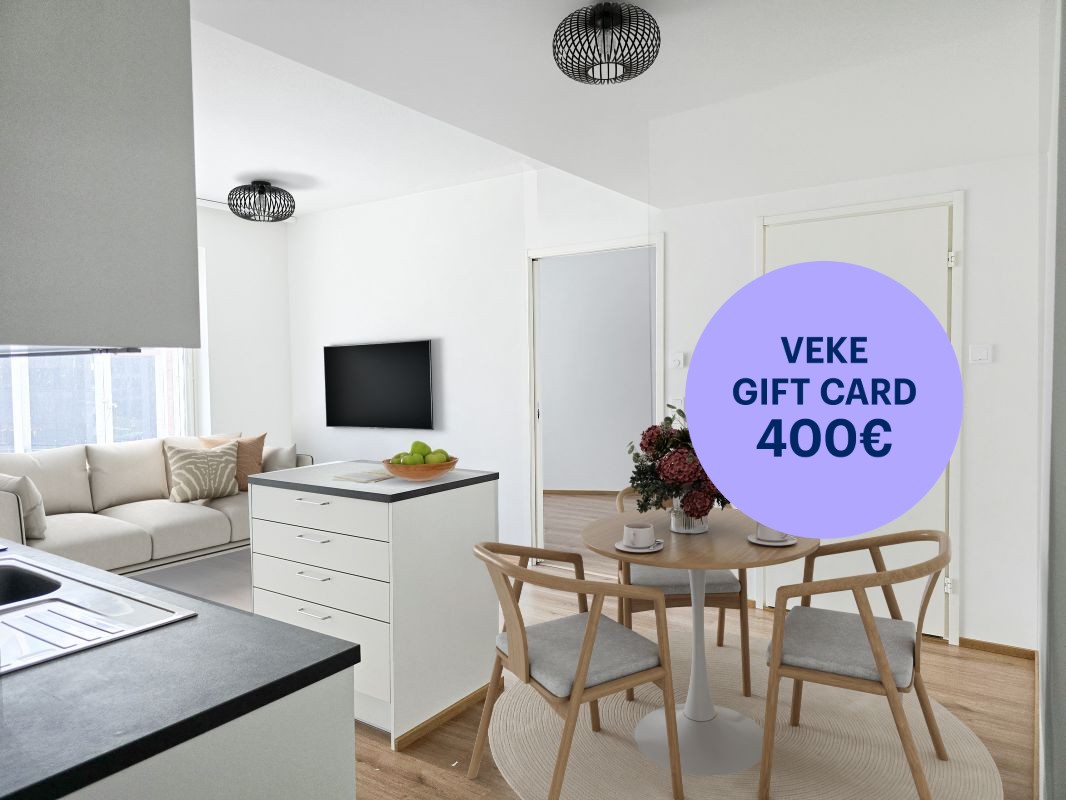 Virtuaalikalustettu - 2 bedrooms, Helsinki, Pasila