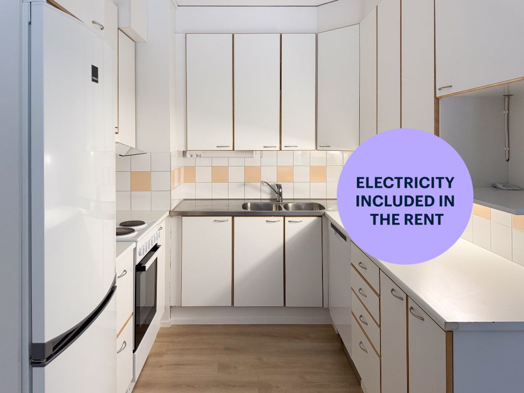 1-bedroom apartment, Turku, Runosmäki