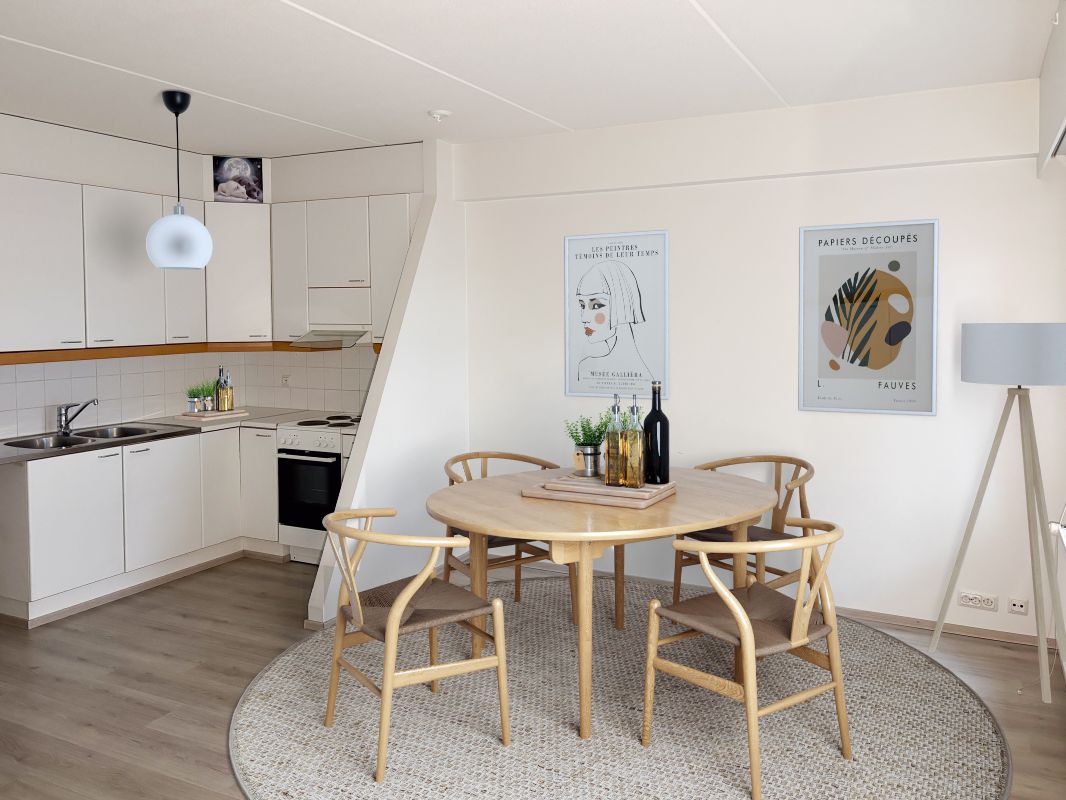 Kuva virtuaalisisustettu. - 1-bedroom apartment, Jyväskylä, Keskusta