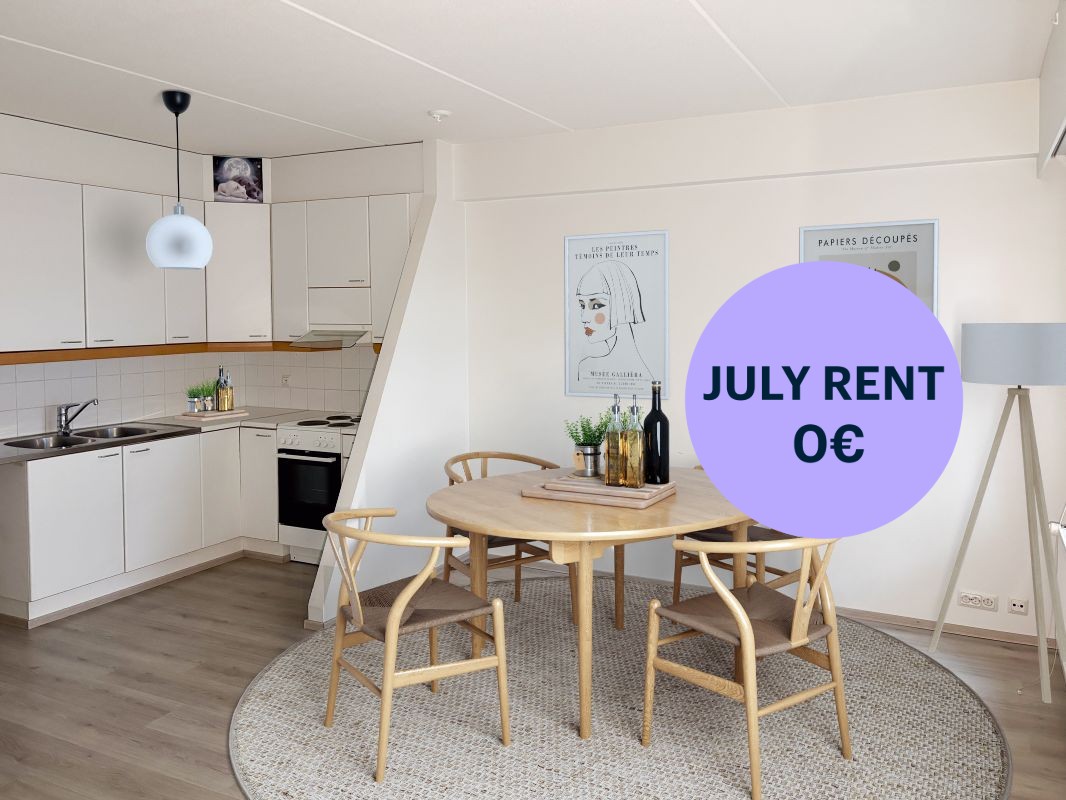 Kuva virtuaalisisustettu. - 1-bedroom apartment, Jyväskylä, Keskusta