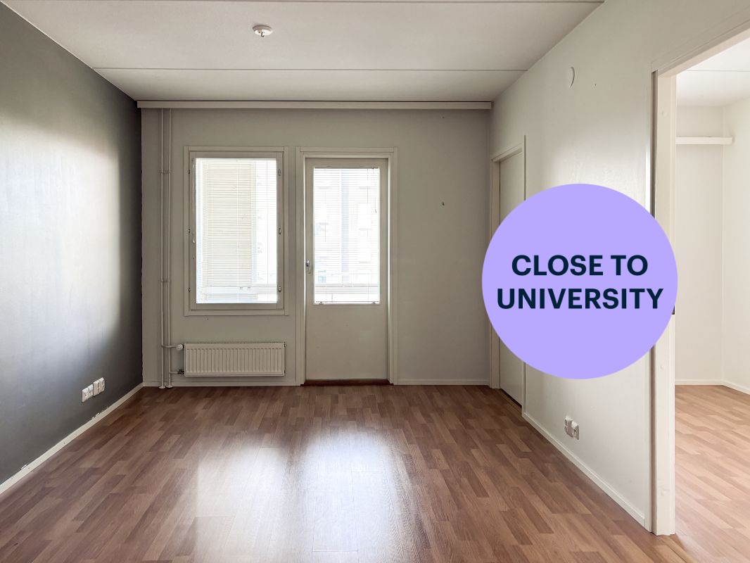 1-bedroom apartment, Oulu, Toppila