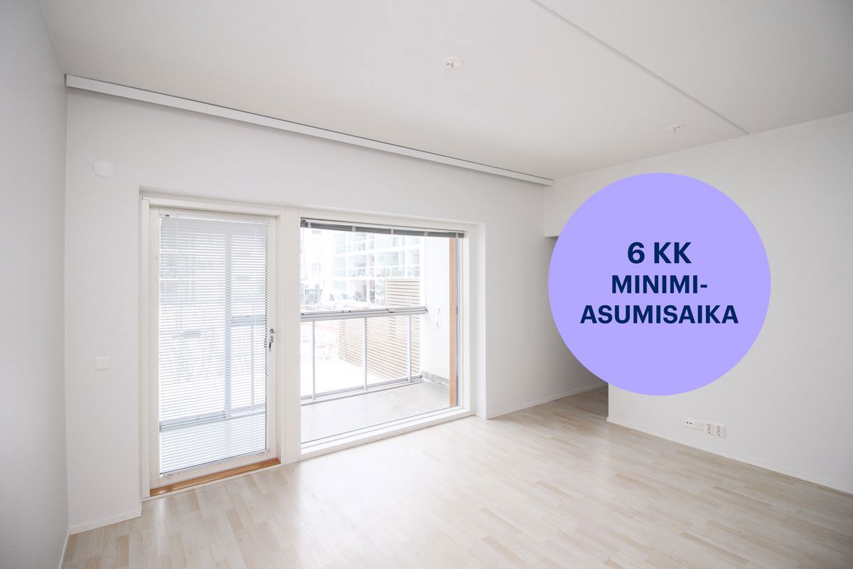 1 bedroom, Helsinki, Jätkäsaari