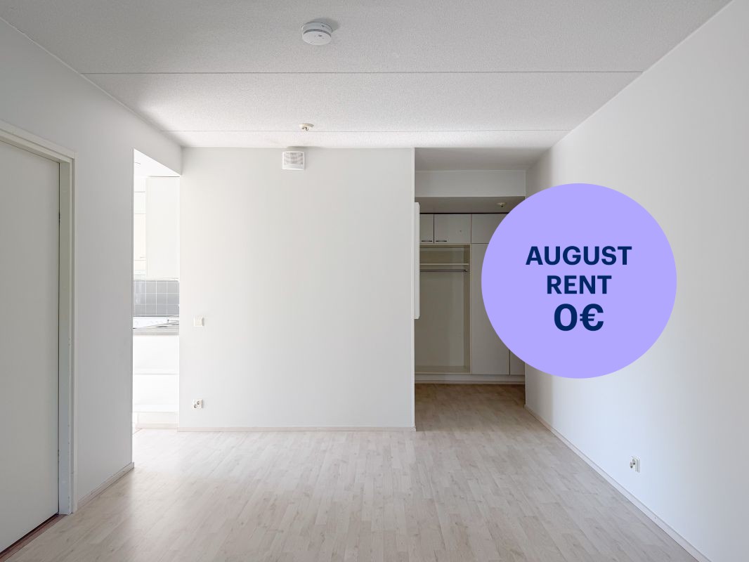 1-bedroom apartment, Kerava, Keskusta