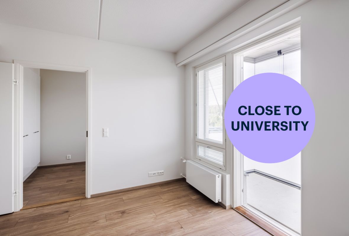 1 bedroom, Turku, Pääskyvuori