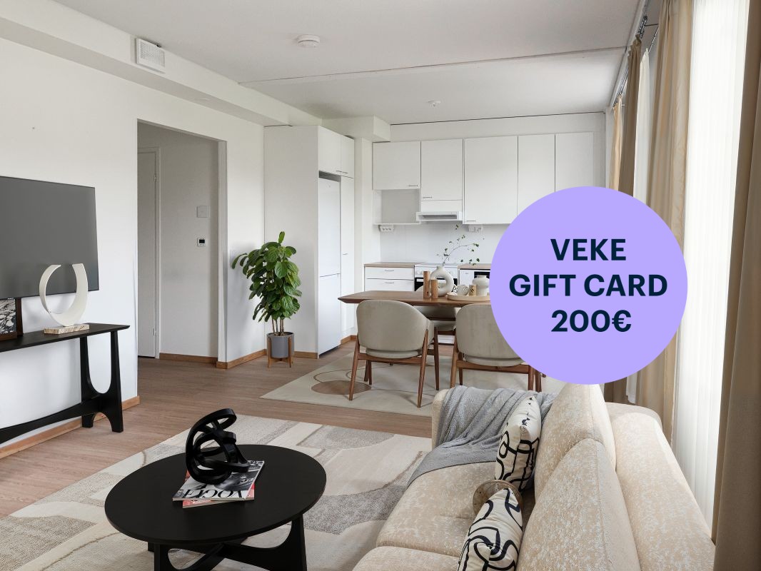 Virtuaalisisustettu - 1-bedroom apartment, Jyväskylä, Keskusta