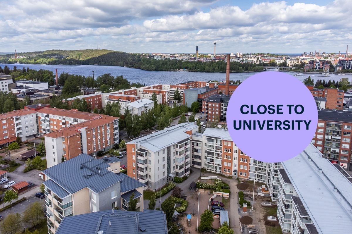1-bedroom apartment, Tampere, Hatanpää