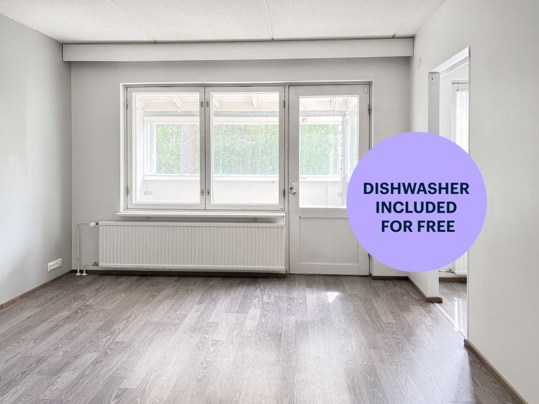 1-bedroom apartment, Kuopio, Petonen