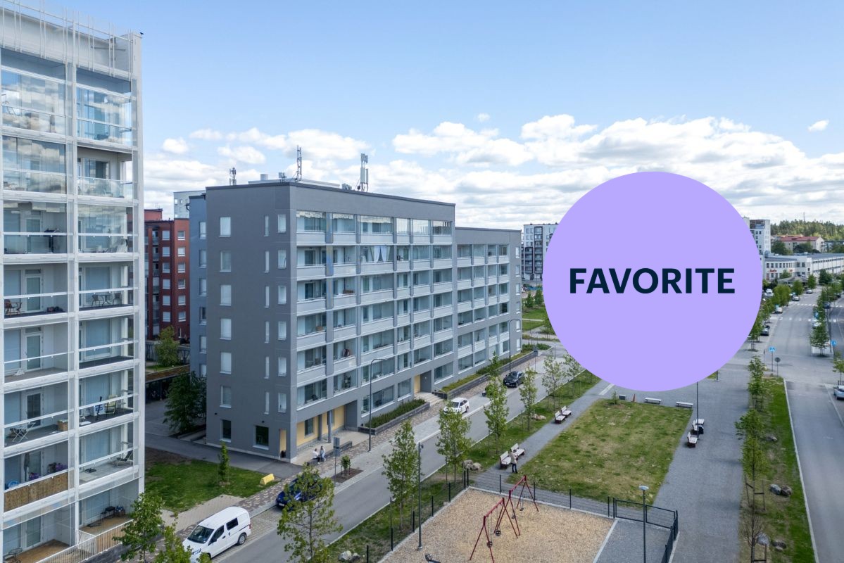 1-bedroom apartment, Tampere, Härmälänranta