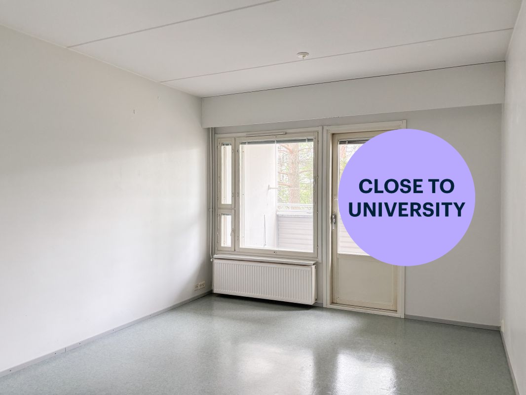 1-bedroom apartment, Oulu, Kaijonharju