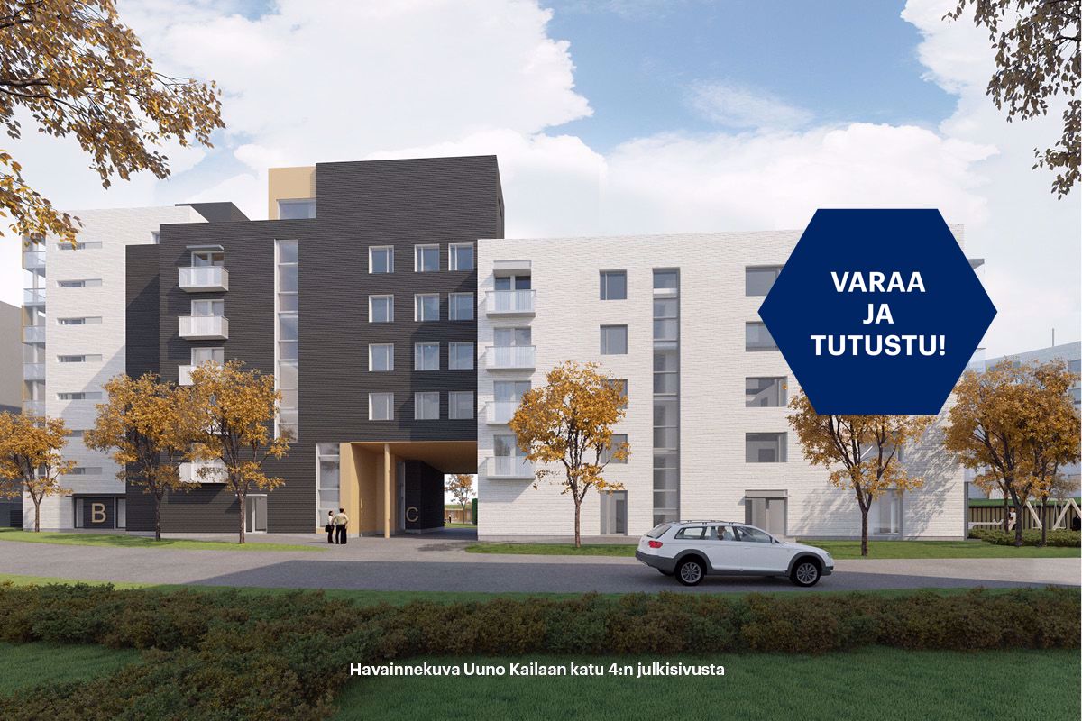 Uuno Kailaan Katu 4 B 80 – Vuokrataan Yksiö | Lumo – Helposti Paras Koti