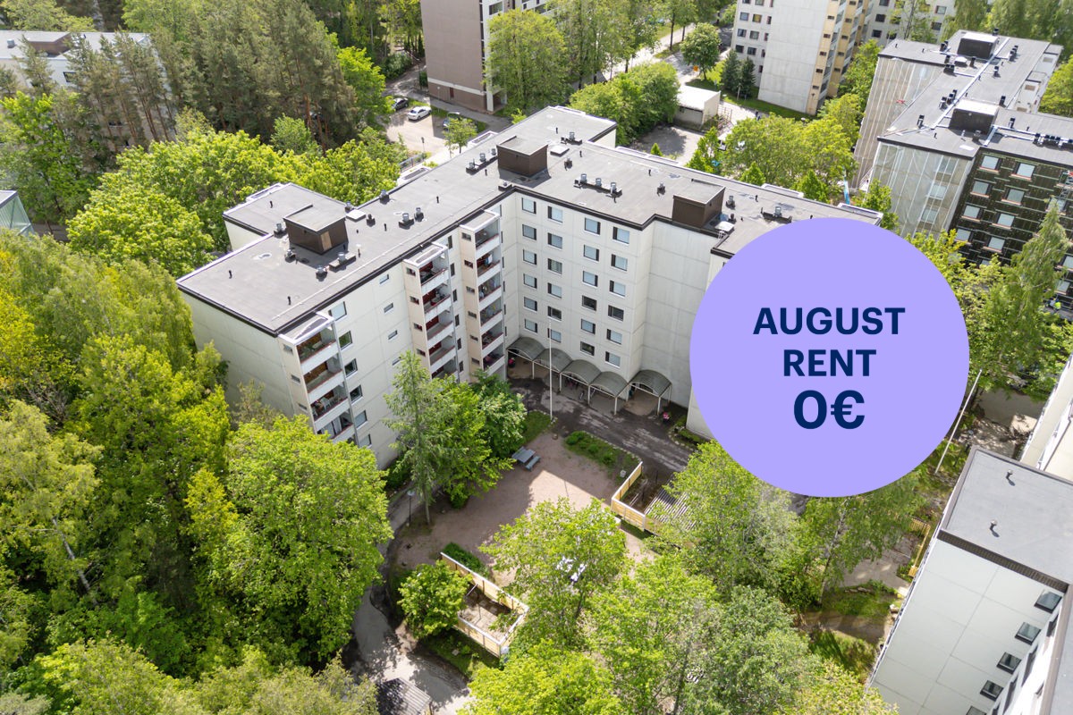 2 bedrooms, Kerava, Keskusta