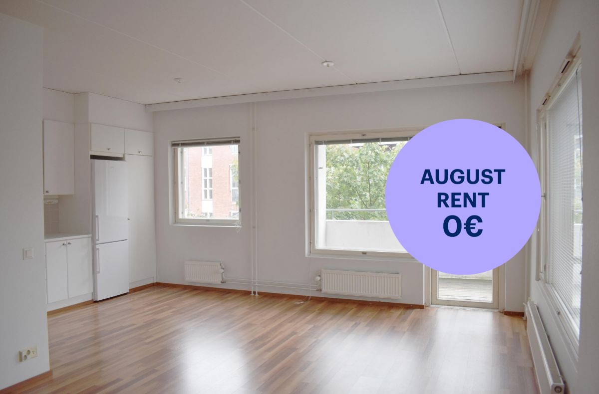 1-bedroom apartment, Turku, Martti
