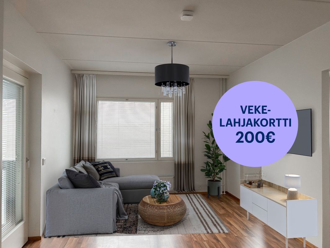 Kuva on virtuaalisesti sisustettu. - Kaksio, Espoo, Leppävaara