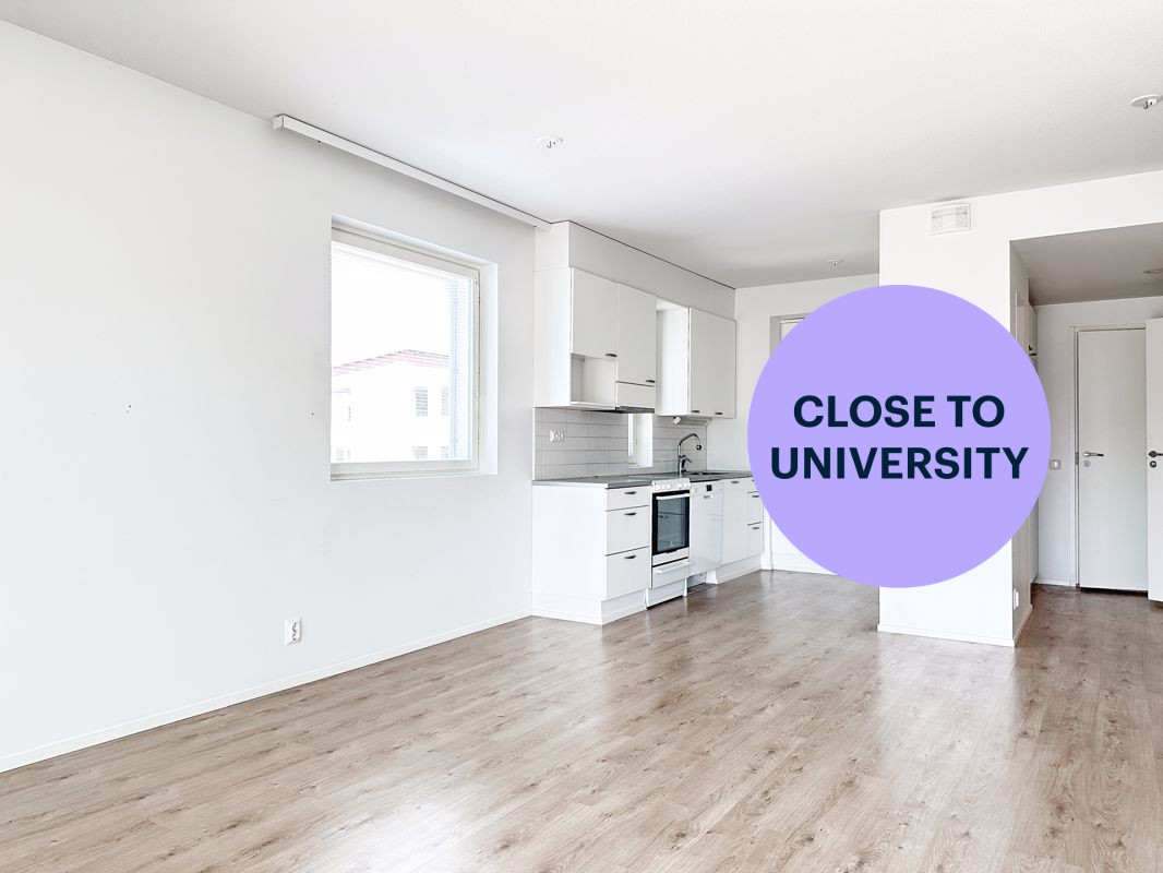 1-bedroom apartment, Tampere, Keskusta