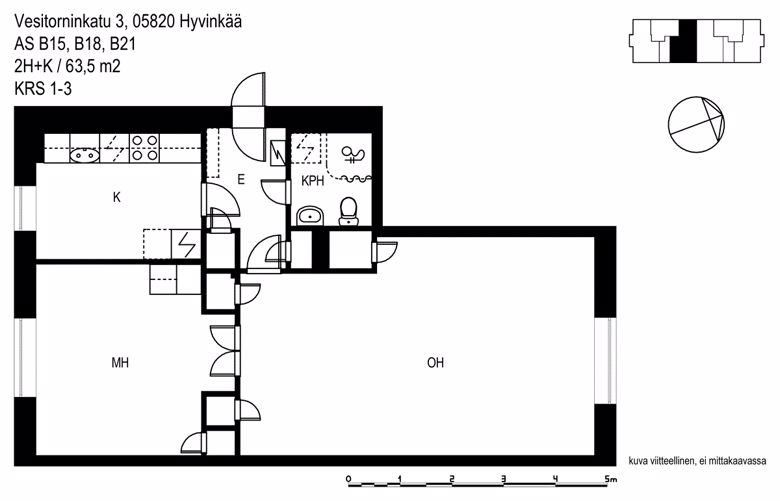 Vesitorninkatu 3 B 21 2