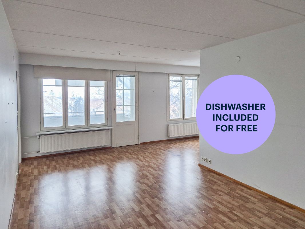 2 bedrooms, Kotka, Kotkansaari