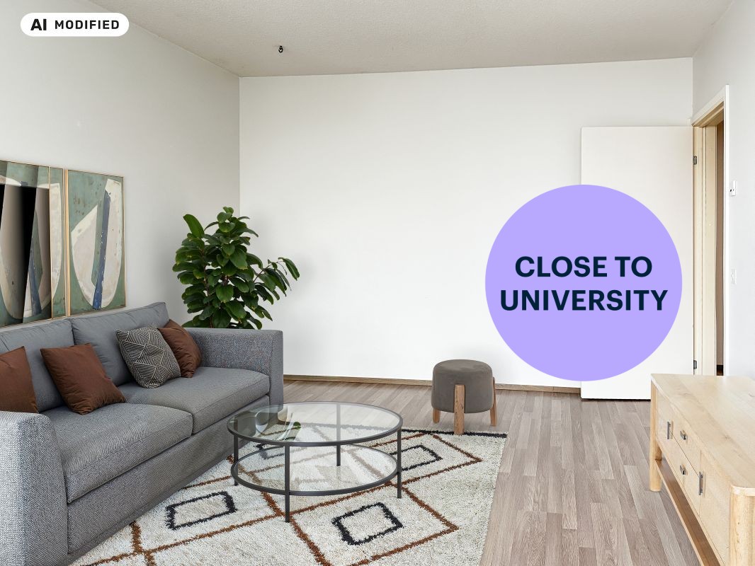 Sisustettu tekoälyä käyttäen - 1-bedroom apartment, Tampere, Hervanta