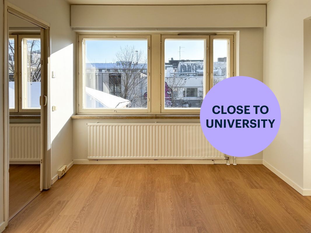 1-bedroom apartment, Hämeenlinna, Keskusta