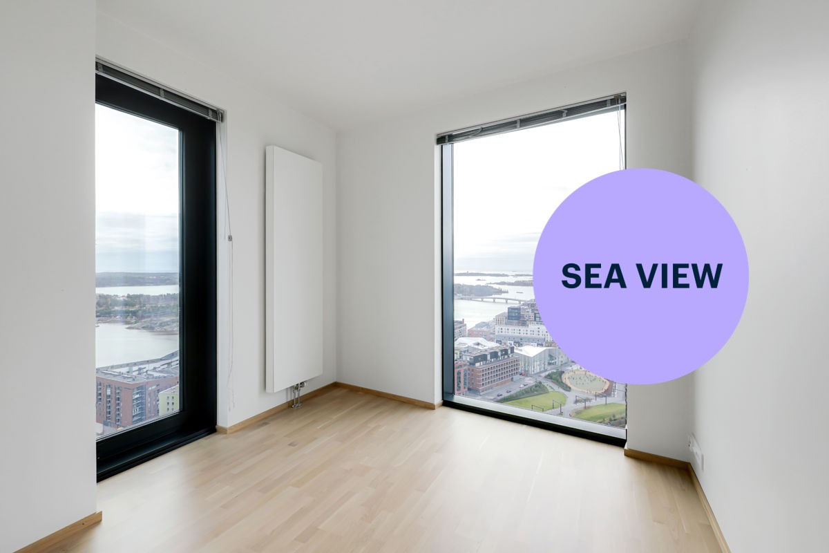 2 bedrooms, Helsinki, Kalasatama