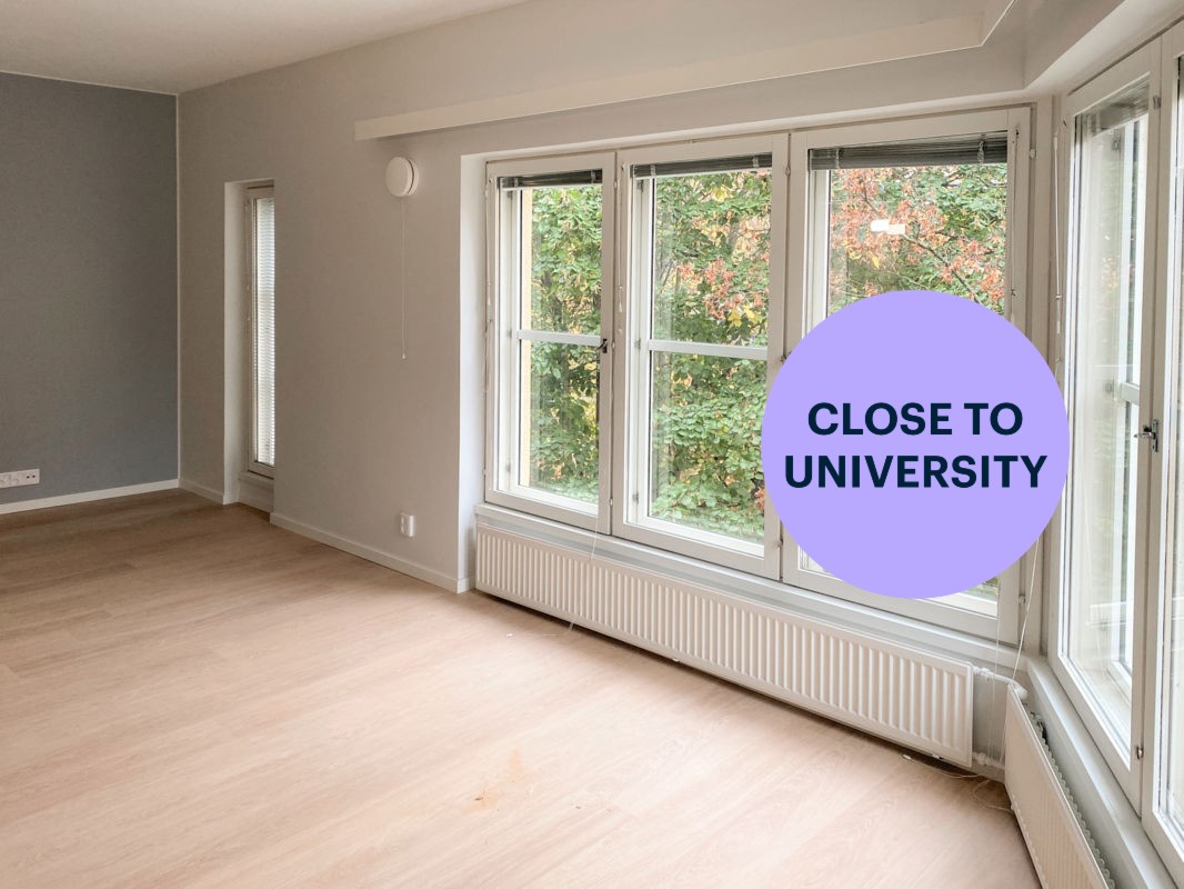 1 bedroom, Turku, Keskusta