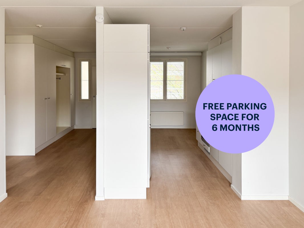 1-bedroom apartment, Turku, Keskusta