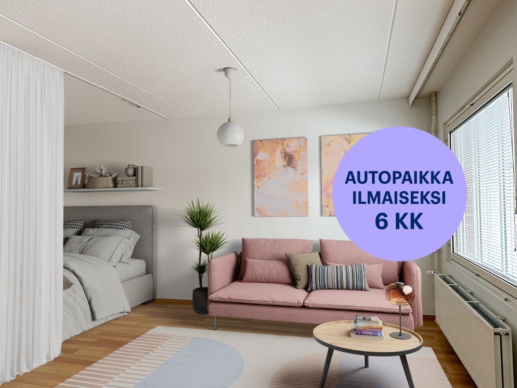 Virtuaalikalustettu - Yksiö, Kerava, Savio