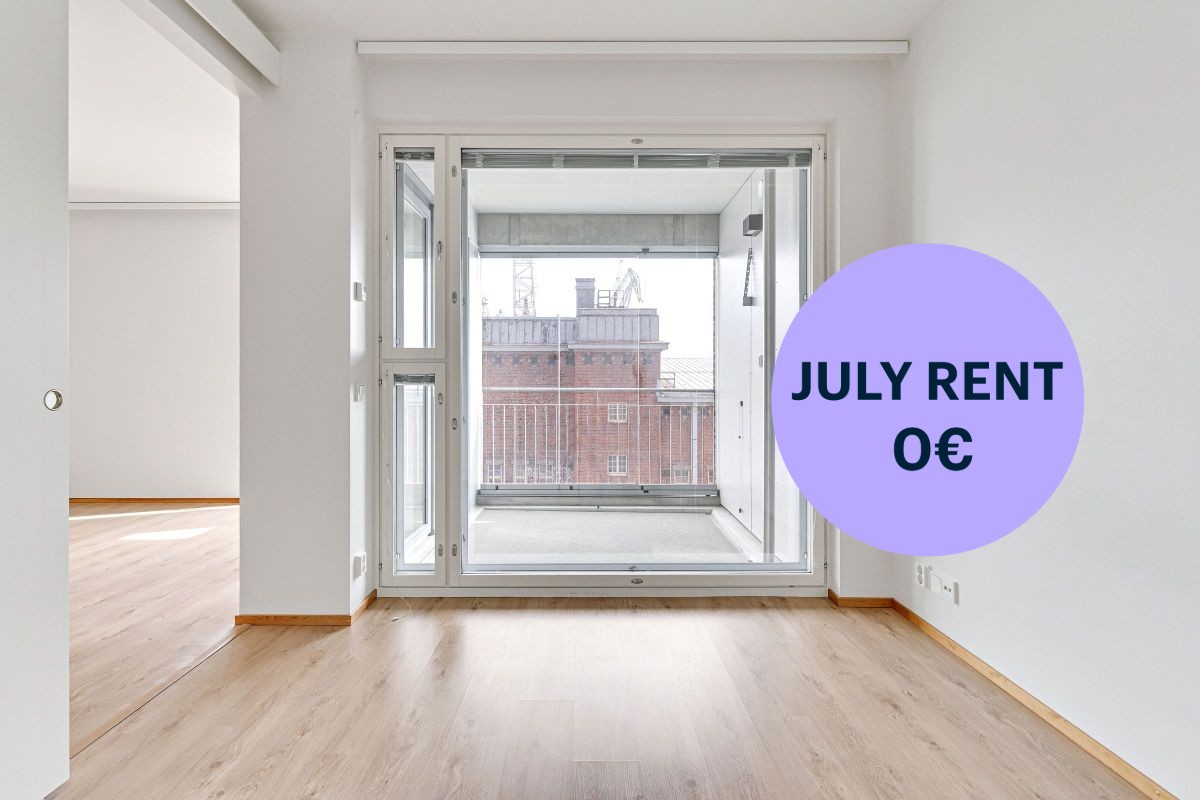 1-bedroom apartment, Helsinki, Jätkäsaari