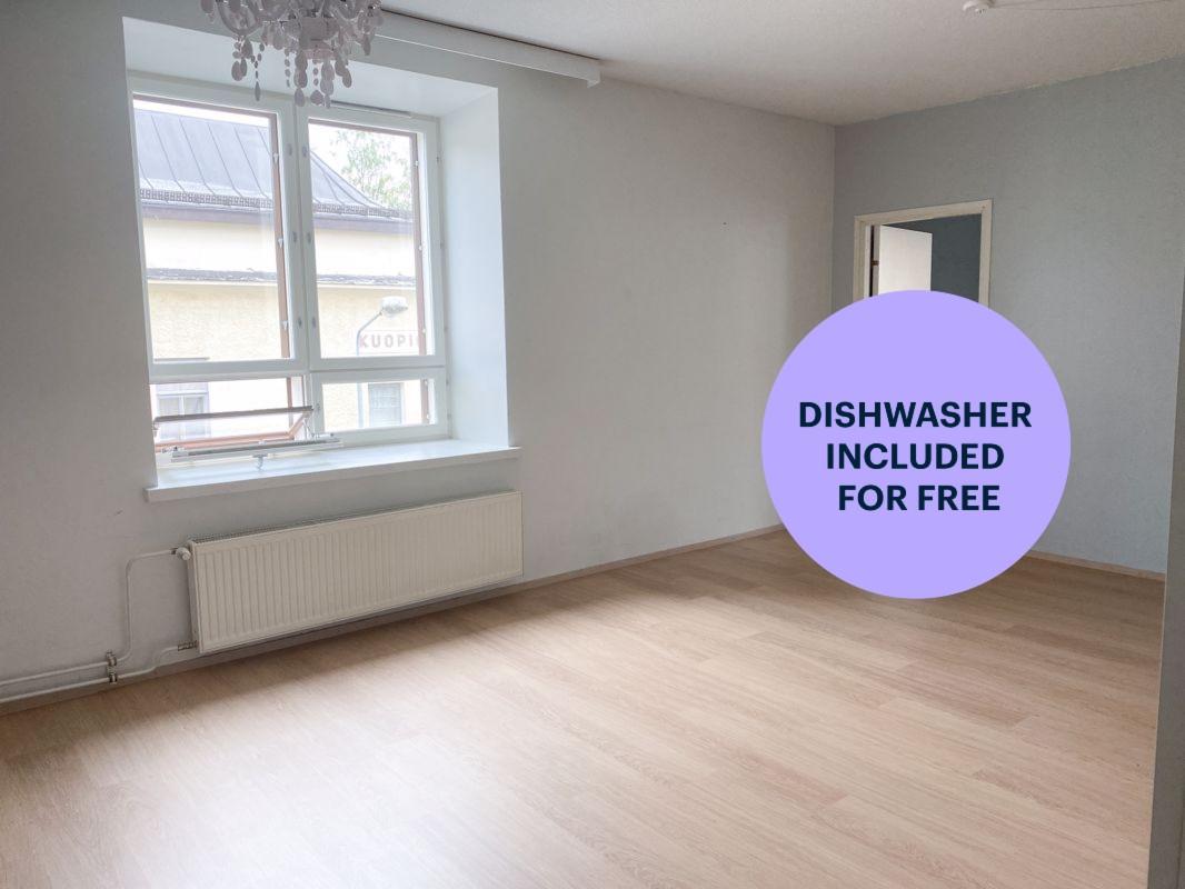 2 bedrooms, Kuopio, Keskusta