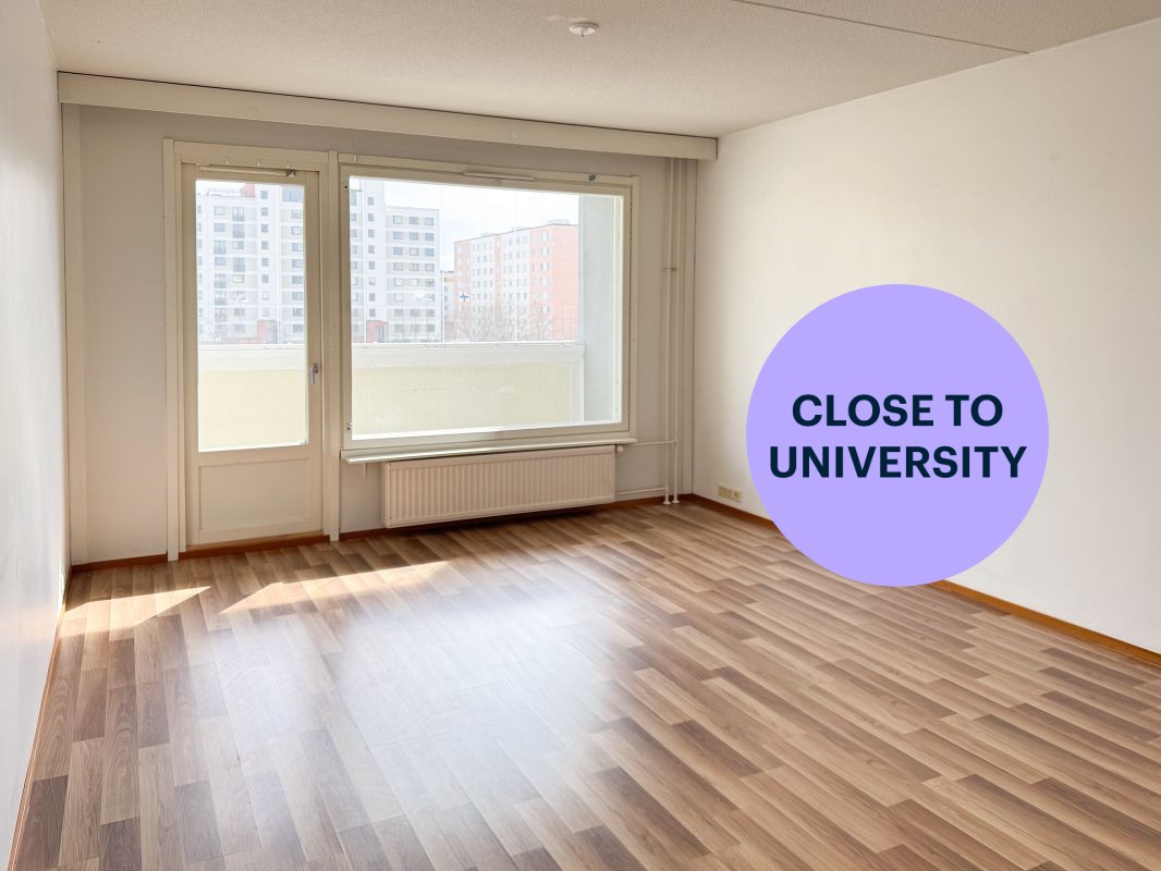 1-bedroom apartment, Tampere, Hervanta