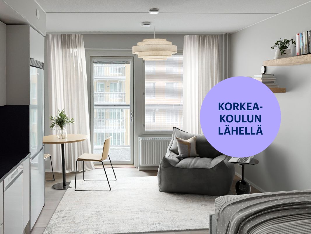 Virtuaalisisustettu - Yksiö, Espoo, Niittykumpu