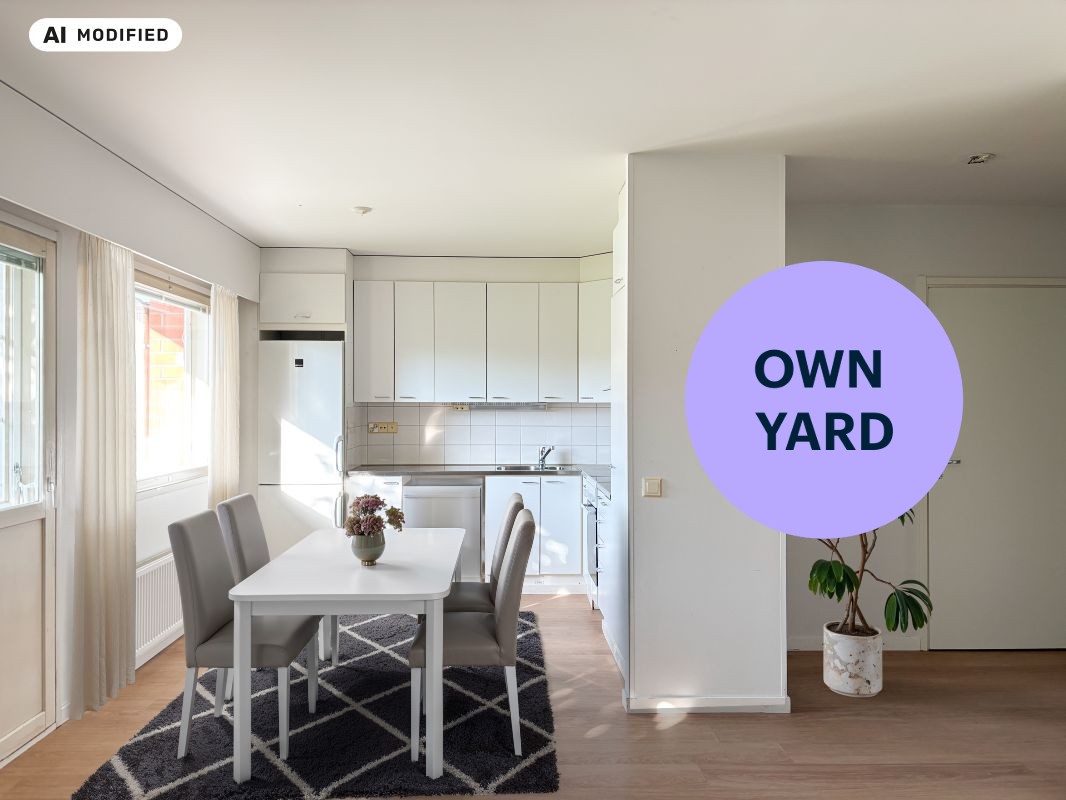 Sisustettu tekoälyn avulla - 1-bedroom apartment, Oulu, Rajakylä