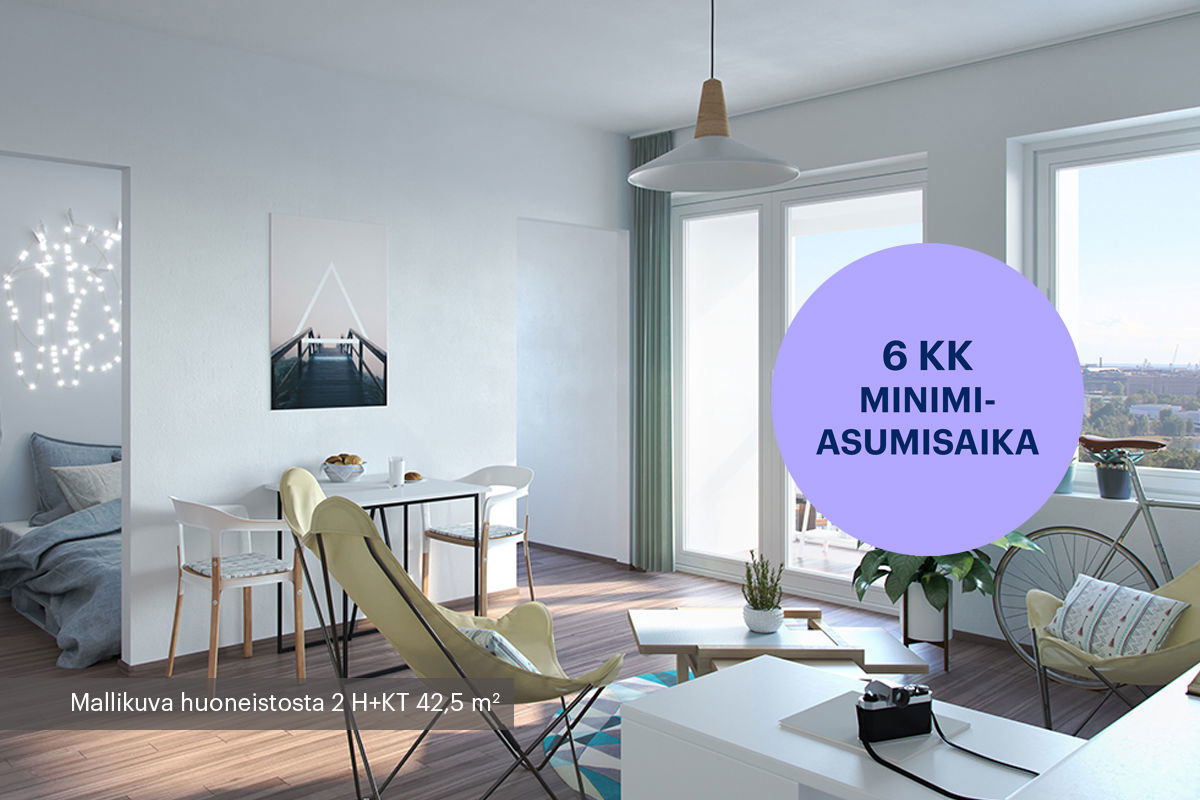 2 bedrooms, Helsinki, Rastila