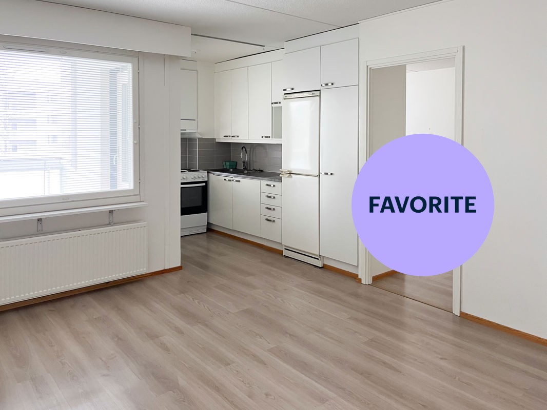 1-bedroom apartment, Oulu, Tuira