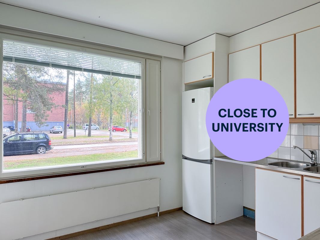 2 bedrooms, Oulu, Kaukovainio