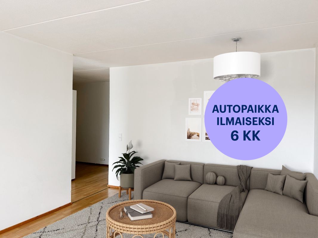 Kuva on virtuaalisesti sisustettu. - Kaksio, Espoo, Espoon keskus